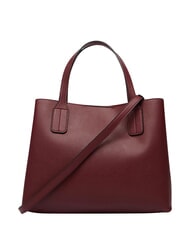 TOMMY HILFIGER TH ICON Sac &agrave; main avec bandouli&egrave;re velours bordeaux - Sacs pour Femme - 3