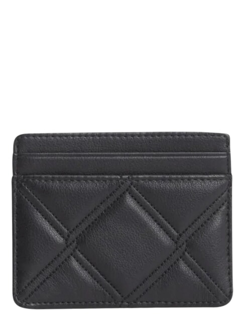 TH FEMININE Porte-carte plat le noir - Portefeuilles Femme