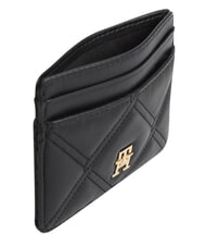 TOMMY HILFIGER TH FEMININE Porte-carte plat le noir - Portefeuilles Femme - 3