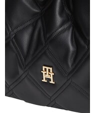 TOMMY HILFIGER TH FEMININE sac bandouli&egrave;re le noir - Sacs pour Femme - 5
