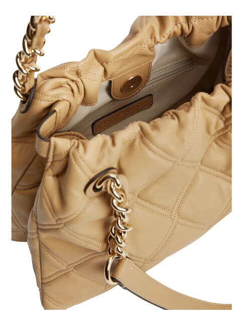 TH FEMININE Sac bandouli&egrave;re matelass&eacute; kaki classique - Sacs pour Femme