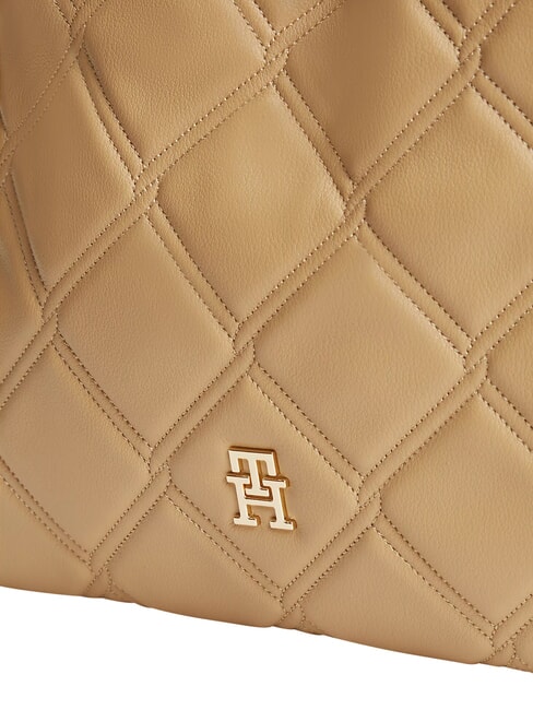 TH FEMININE Sac bandouli&egrave;re matelass&eacute; kaki classique - Sacs pour Femme