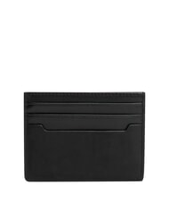 TOMMY HILFIGER TH SOHO porte-cartes en cuir plat le noir - Portefeuilles Homme - 2