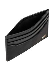 TOMMY HILFIGER TH SOHO porte-cartes en cuir plat le noir - Portefeuilles Homme - 3