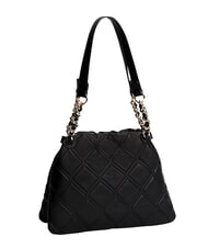 TOMMY HILFIGER TH FEMININE Sac bandouli&egrave;re matelass&eacute; le noir - Sacs pour Femme - 3