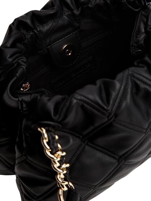 TH FEMININE Sac bandouli&egrave;re matelass&eacute; le noir - Sacs pour Femme