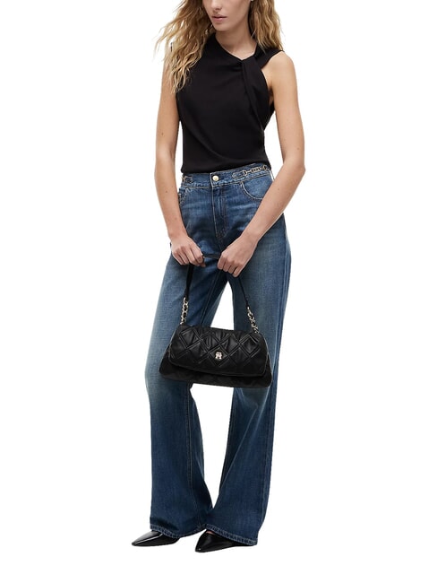 TH FEMININE sac bandouli&egrave;re le noir - Sacs pour Femme