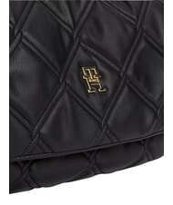 TOMMY HILFIGER TH FEMININE sac bandouli&egrave;re le noir - Sacs pour Femme - 5