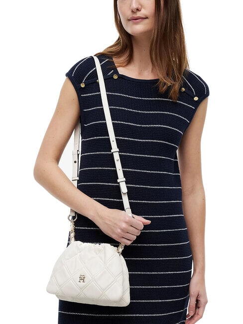 TH FEMININE sac bandouli&egrave;re cr&egrave;me douce - Sacs pour Femme