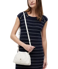 TOMMY HILFIGER TH FEMININE sac bandouli&egrave;re cr&egrave;me douce - Sacs pour Femme - 2