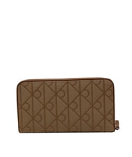 CALVIN KLEIN EMBLEM AOP Grand portefeuille zipp&eacute; tige de ma&iuml;s/&agrave; d&eacute;terminer aop jqd - Portefeuilles Homme - 3