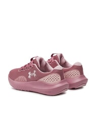 UNDER ARMOUR CHARGED SURGE 4 Baskets &eacute;lixir rose - Chaussures Femme - 3