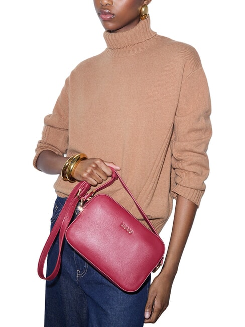 MANHATTAN Mini sac, avec bandouli&egrave;re r&eacute;glable rouge brique - Sacs pour Femme