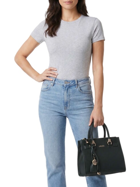 MANHATTAN Sac &agrave; main avec bandouli&egrave;re for&ecirc;t - Sacs pour Femme