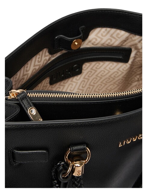 MANHATTAN Sac cabas avec bandouli&egrave;re NOIR - Sacs pour Femme