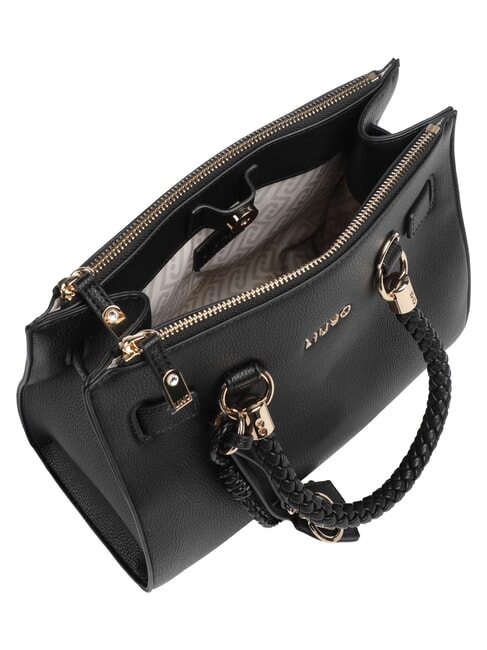 MANHATTAN Sac &agrave; main avec bandouli&egrave;re NOIR - Sacs pour Femme