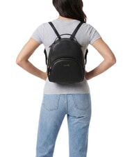 LIUJO MANHATTAN Sac &agrave; dos avec poche avant NOIR - Sacs pour Femme - 2