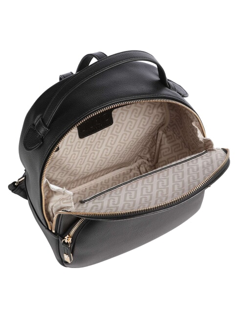MANHATTAN Sac &agrave; dos avec poche avant NOIR - Sacs pour Femme