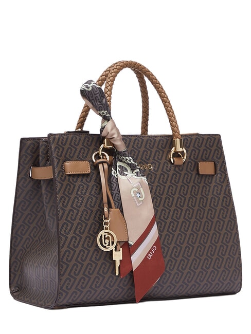 MANHATTAN Sac cabas avec bandouli&egrave;re su&egrave;de - Sacs pour Femme