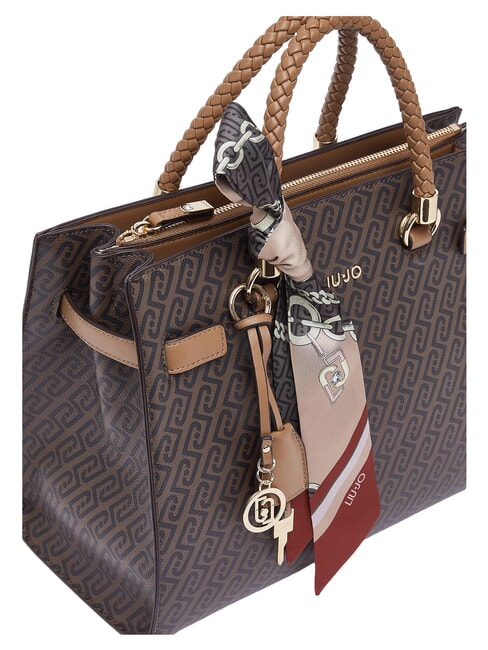 MANHATTAN Sac cabas avec bandouli&egrave;re su&egrave;de - Sacs pour Femme