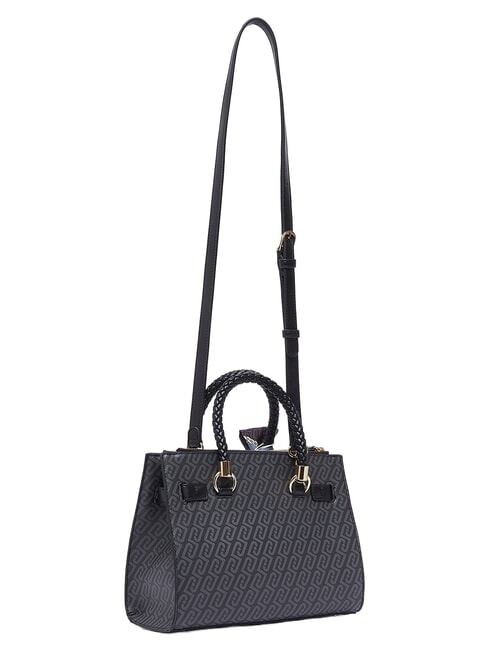 MANHATTAN Sac &agrave; main avec bandouli&egrave;re NOIR - Sacs pour Femme