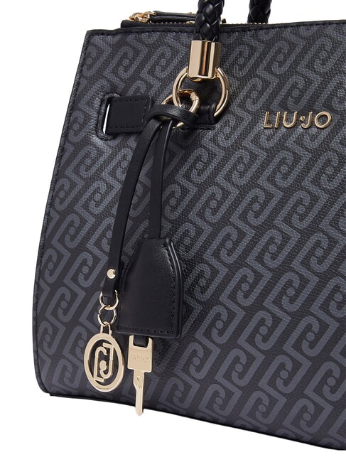 MANHATTAN Sac &agrave; main avec bandouli&egrave;re NOIR - Sacs pour Femme