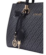 LIUJO MANHATTAN Sac &agrave; main avec bandouli&egrave;re NOIR - Sacs pour Femme - 5
