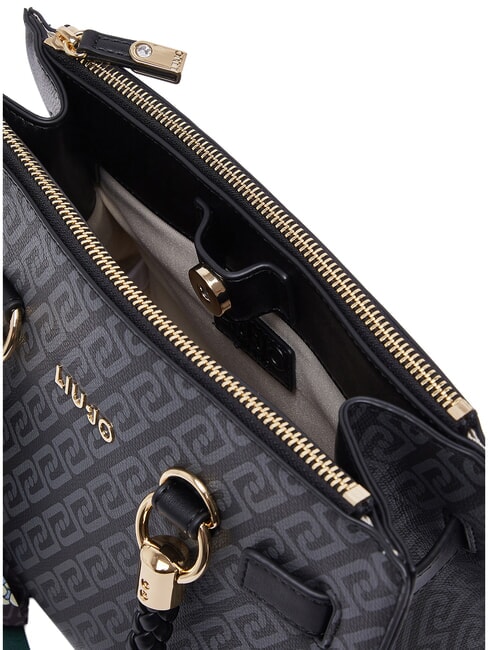 MANHATTAN Sac &agrave; main avec bandouli&egrave;re NOIR - Sacs pour Femme