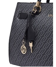 LIUJO MANHATTAN Sac cabas avec bandouli&egrave;re NOIR - Sacs pour Femme - 5