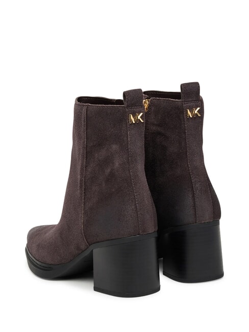 LEX bottines en daim chocolat - Chaussures Femme