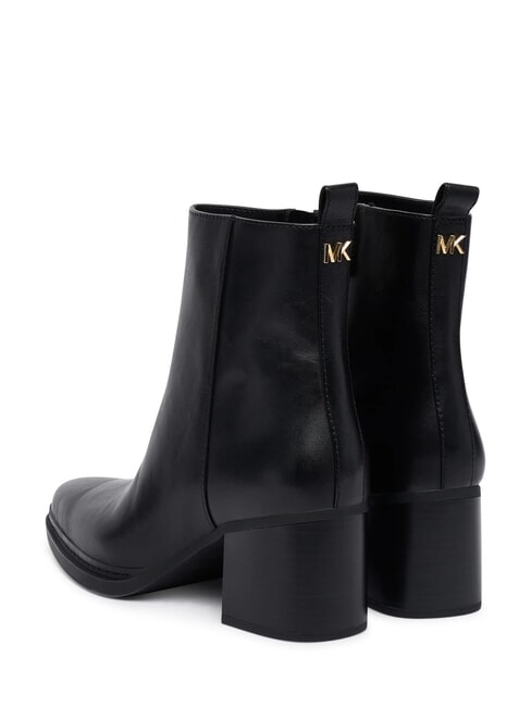 LEX bottines en cuir noir - Chaussures Femme