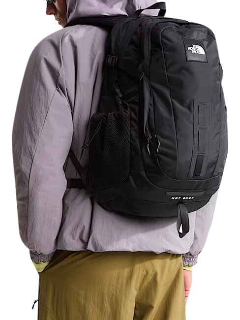 HOT SHOT Sac &agrave; dos de voyage de 30 L tnf noir-tnf w - Sacs &agrave; dos pour l'&Eacute;cole & les Loisirs