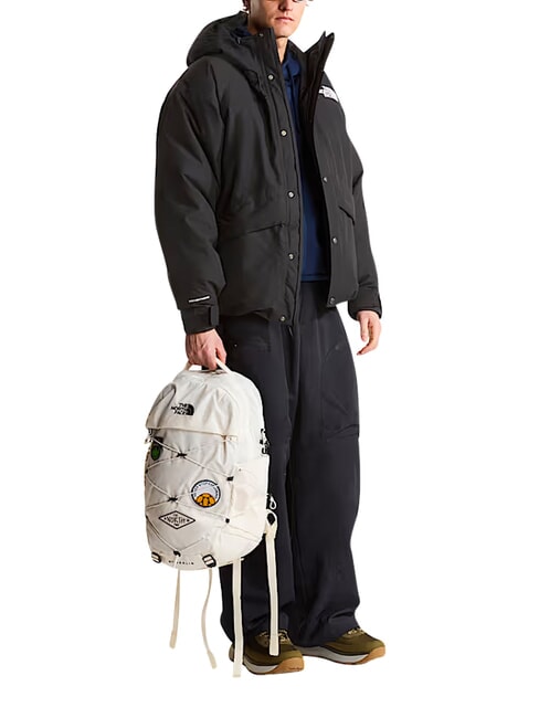 W BOREALIS PATCH Sac &agrave; dos de voyage dune blanche/patch - Sacs &agrave; dos pour l'&Eacute;cole & les Loisirs