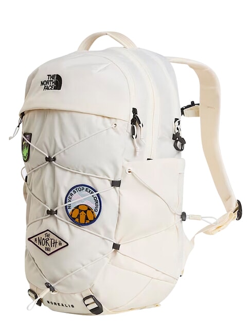 W BOREALIS PATCH Sac &agrave; dos de voyage dune blanche/patch - Sacs &agrave; dos pour l'&Eacute;cole & les Loisirs
