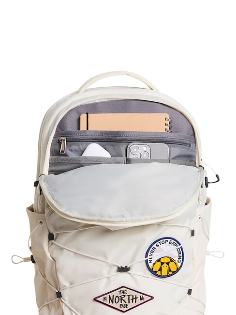 W BOREALIS PATCH Sac &agrave; dos de voyage dune blanche/patch - Sacs &agrave; dos pour l'&Eacute;cole & les Loisirs