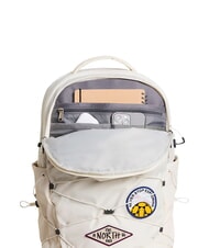 THE NORTH FACE W BOREALIS PATCH Sac &agrave; dos de voyage dune blanche/patch - Sacs &agrave; dos pour l'&Eacute;cole & les Loisirs - 6