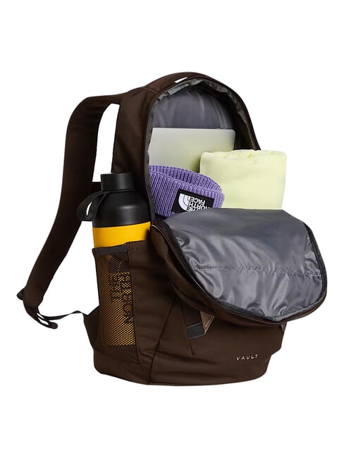VAULT Sac &agrave; dos pour ordinateur portable 13" ch&acirc;taigne fonc&eacute;/grenat - Sacs &agrave; dos pour l'&Eacute;cole & les Loisirs