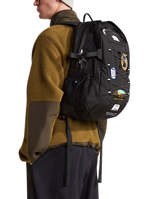 BOREALIS CLASSIC Sac &agrave; dos de voyage TNF Noir/Gris asphalte/Patch - Sacs &agrave; dos pour l'&Eacute;cole & les Loisirs