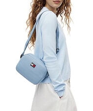 TOMMY HILFIGER TJW ESS DAILY Mini sac bandouli&egrave;re Bleu d'Islande - Sacs pour Femme - 3