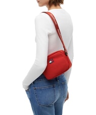 TOMMY HILFIGER TJW ESS DAILY Mini sac bandouli&egrave;re Rouge d'Arizona - Sacs pour Femme - 2