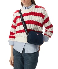 TOMMY HILFIGER TJW ESS DAILY Mini sac bandouli&egrave;re marine nuit noire - Sacs pour Femme - 2
