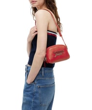 TOMMY HILFIGER TJW BOLD Mini sac bandouli&egrave;re Rouge d'Arizona - Sacs pour Femme - 2