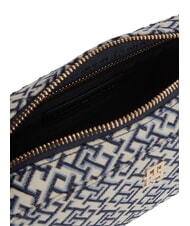 TOMMY HILFIGER TH GRACE Mini sac bandouli&egrave;re bleu mono - Sacs pour Femme - 4