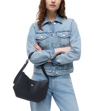 TOMMY HILFIGER TJW SLOUCHY sac bandouli&egrave;re le noir - Sacs pour Femme - 2