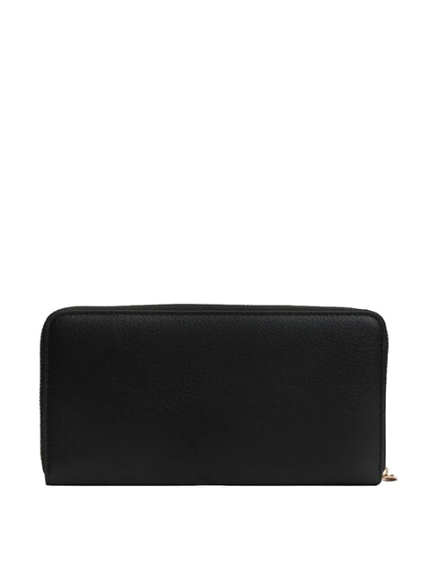 TH ICON Grand portefeuille zipp&eacute; le noir - Portefeuilles Femme