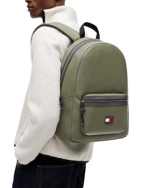 TJM ELEVATED Sac &agrave; dos olive espagnole - Sacs &agrave; dos pour ordinateur portable