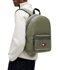 TOMMY HILFIGER TJM ELEVATED Sac &agrave; dos olive espagnole - Sacs &agrave; dos pour ordinateur portable - 4