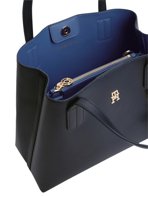 TH ICON Sac &agrave; main avec bandouli&egrave;re bleu de l'espace - Sacs pour Femme