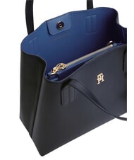 TOMMY HILFIGER TH ICON Sac &agrave; main avec bandouli&egrave;re bleu de l'espace - Sacs pour Femme - 4