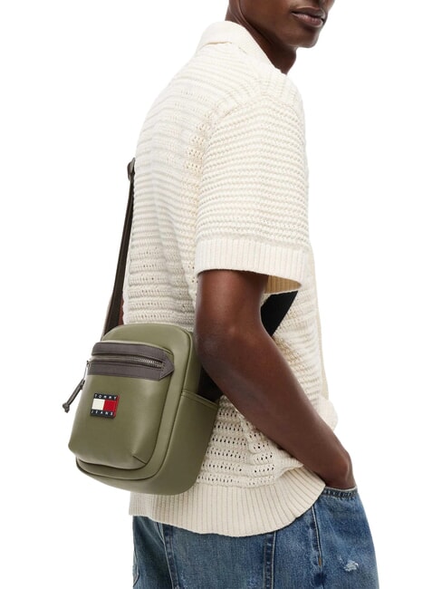 TJM ELEVATED sac bandouli&egrave;re olive espagnole - Sacs en Bandouli&egrave;res pour Homme